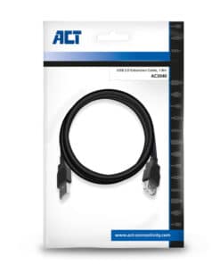 ACT USB 2.0 verlengkabel A male - A female 1,8 meter - Afbeelding 4