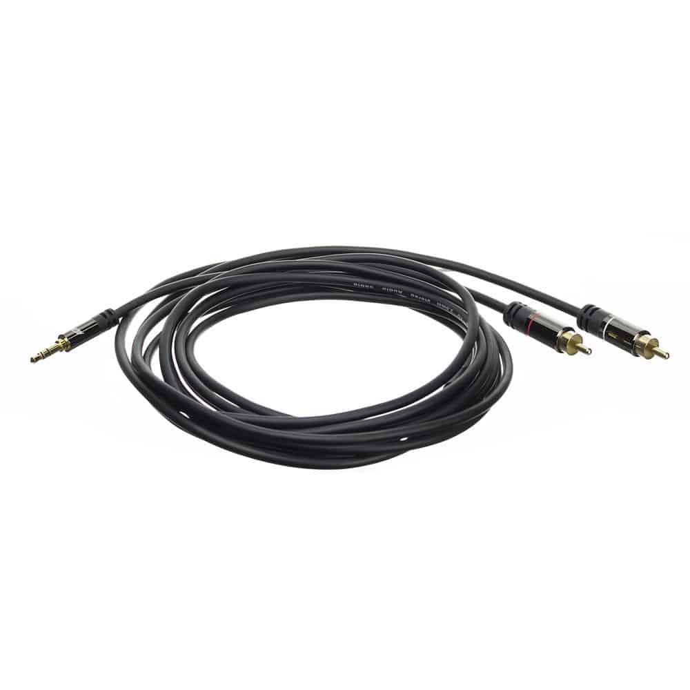 ACT Audio aansluitkabel 3,5mm naar 2x RCA 1,5m - Afbeelding 2