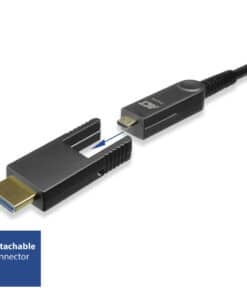 ACT 25 meter HDMI High Speed 4K Active Optical Cable met afneembare connector v2.0 HDMI-A male - HDMI-A male - Afbeelding 3