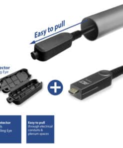 ACT 15 meter HDMI High Speed 4K Active Optical Cable met afneembare connector v2.0 HDMI-A male - HDMI-A male - Afbeelding 4