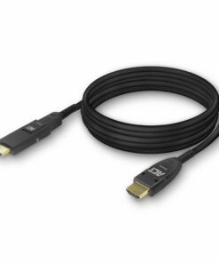 ACT 15 meter HDMI High Speed 4K Active Optical Cable met afneembare connector v2.0 HDMI-A male - HDMI-A male
