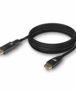 ACT DisplayPort 1.4 Active Optical Cable 8K 10 meter met afneembare connector