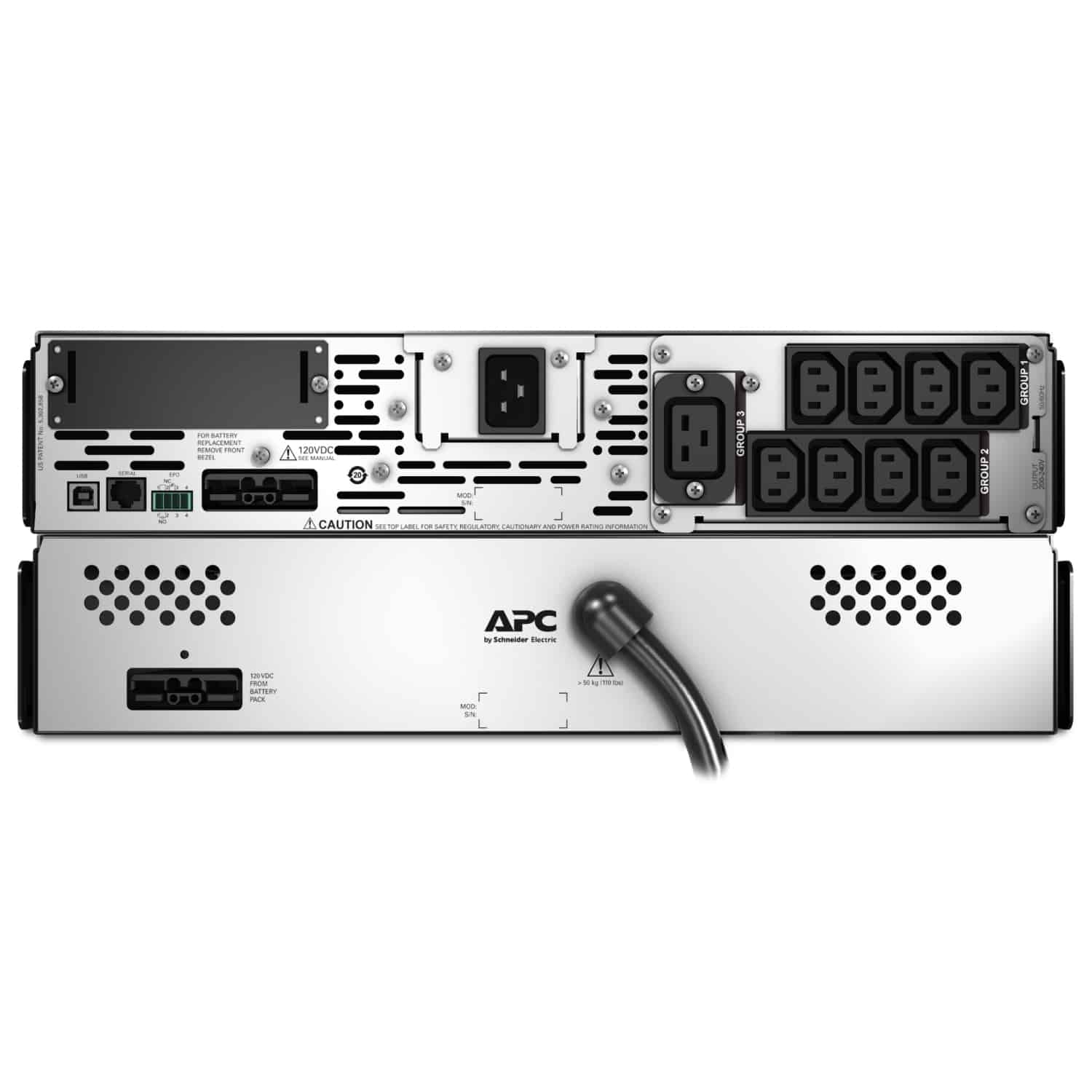 APC Smart-UPS X SMX2200RMHV2U - 8x C13, 1x C19 uitgang, USB, 2200VA, uitbreidbare runtime - Afbeelding 4