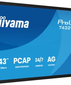 iiyama T4329AS-B1AG computer monitor 108 cm (42.5") 3840 x 2160 Pixels 4K Ultra HD LED Touchscreen Zwart - Afbeelding 5