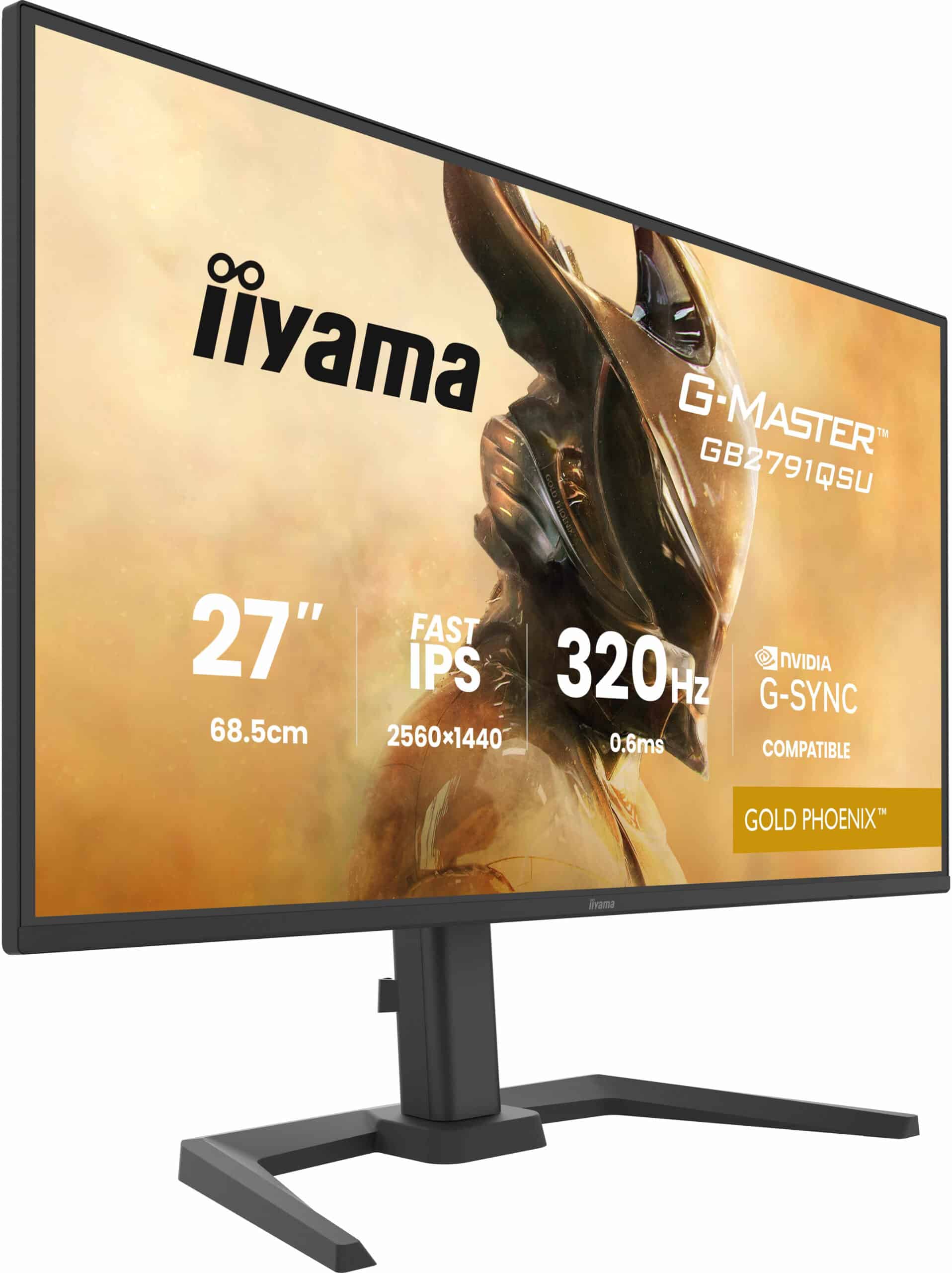 iiyama G-MASTER GB2791QSU-B1 computer monitor 68,6 cm (27") 2560 x 1440 Pixels Wide Quad HD Zwart - Afbeelding 2