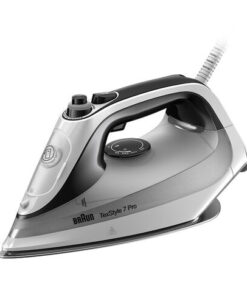 Braun TexStyle 7 Pro SI7149WB Droog- & stoomstrijkijzer EloxalPlus soleplate 2900 W Zwart, Wit
