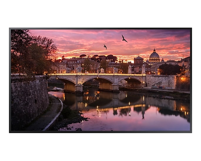 Samsung QB50R-B Digitale signage flatscreen 125,7 cm (49.5") TFT Wifi 350 cd/m² 4K Ultra HD Zwart Type processor Tizen 4.0
