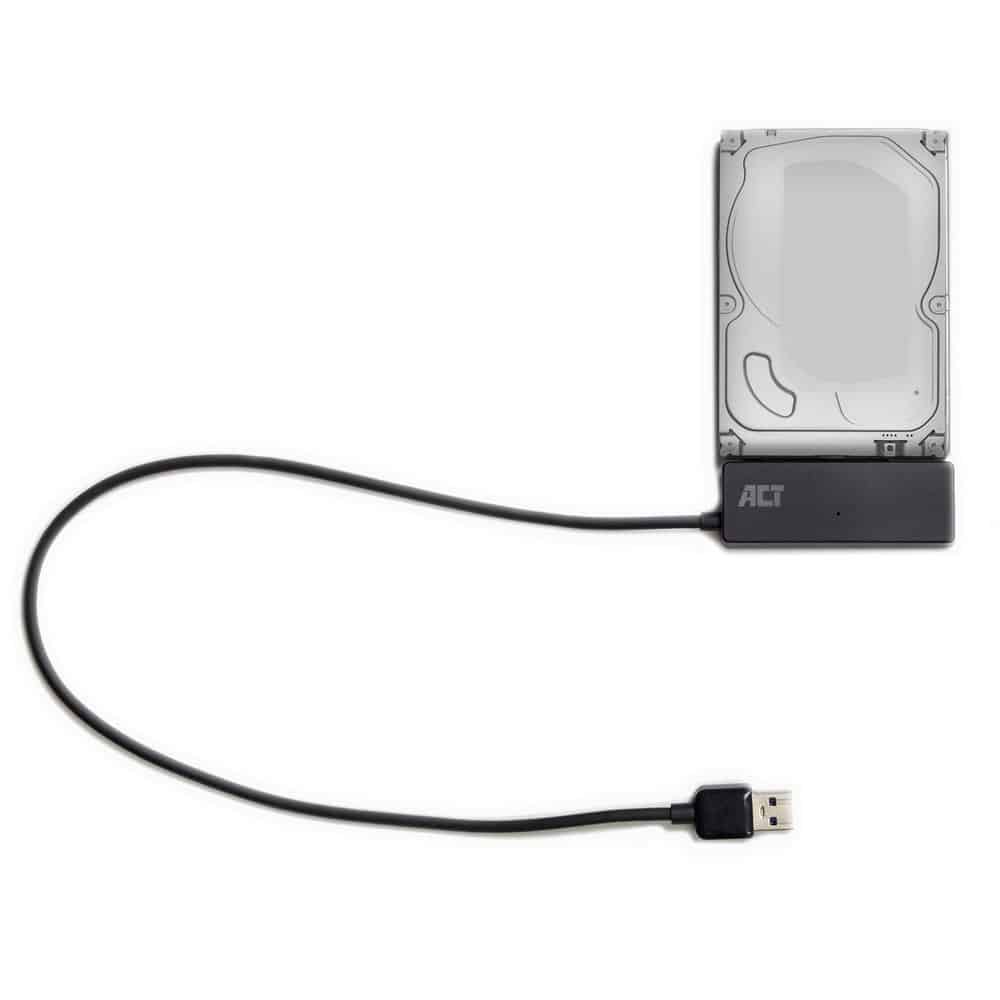 ACT USB 3.2 Gen1 naar 2,5/3,5 inch SATA Adapterkabel voor SSD/HDD - Afbeelding 5