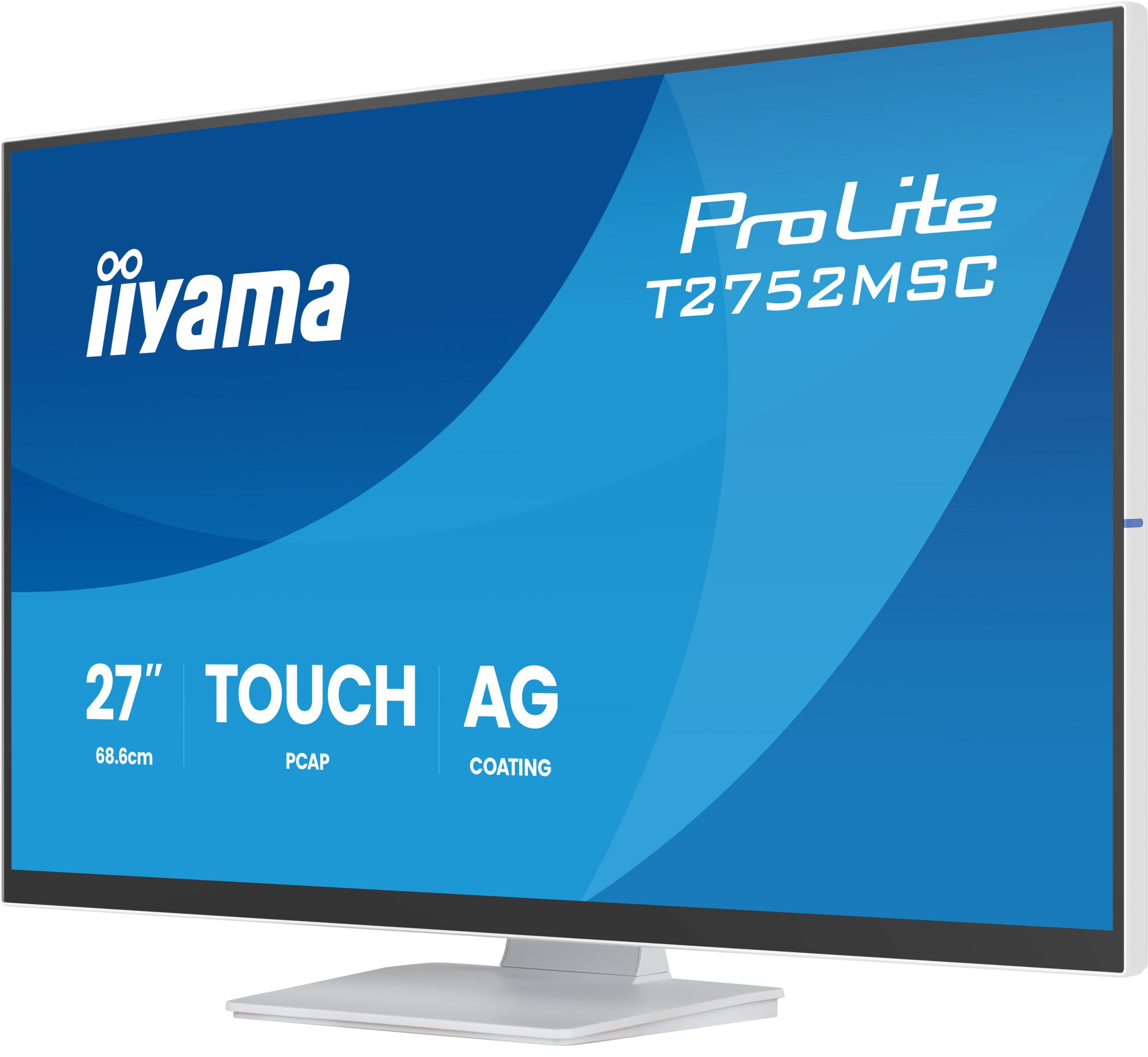 iiyama ProLite T2752MSC-W1AG computer monitor 68,6 cm (27") 1920 x 1080 Pixels Full HD LCD Touchscreen Wit - Afbeelding 4