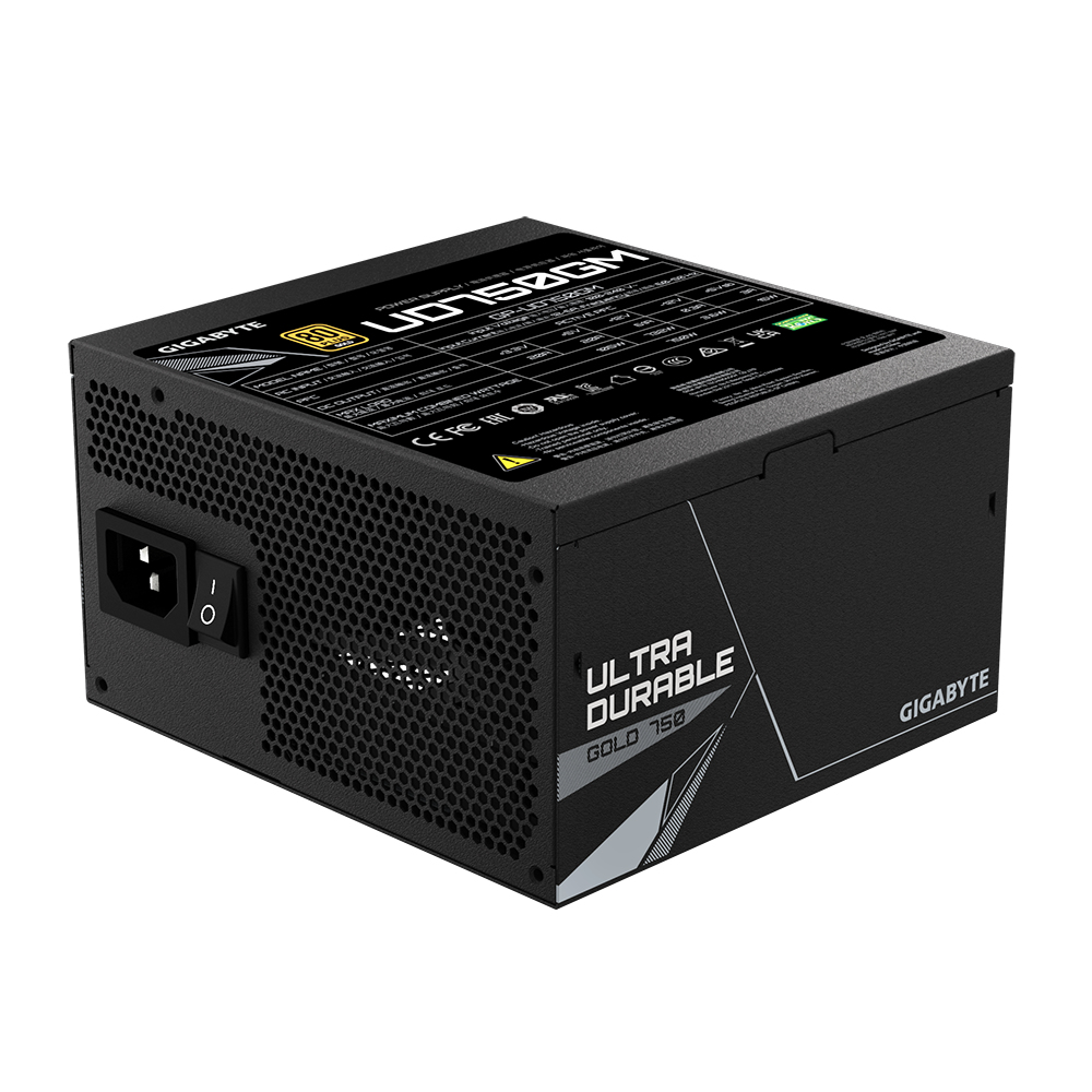 Gigabyte GP-UD750GM PSU, 750W, GOLD, FULL MODULAR, ULTRA DURABLE - Afbeelding 4