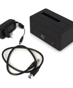 ACT 2,5"/3,5" SATA HDD/SSD dockingstation, USB 3.2 Gen1 - Afbeelding 3