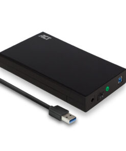 ACT 3,5" SATA harde schijf behuizing, schroefloos, USB 3.2 Gen1