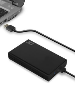 ACT 2,5" SATA harde schijf behuizing, schroefloos, USB 3.2 Gen1 - Afbeelding 2