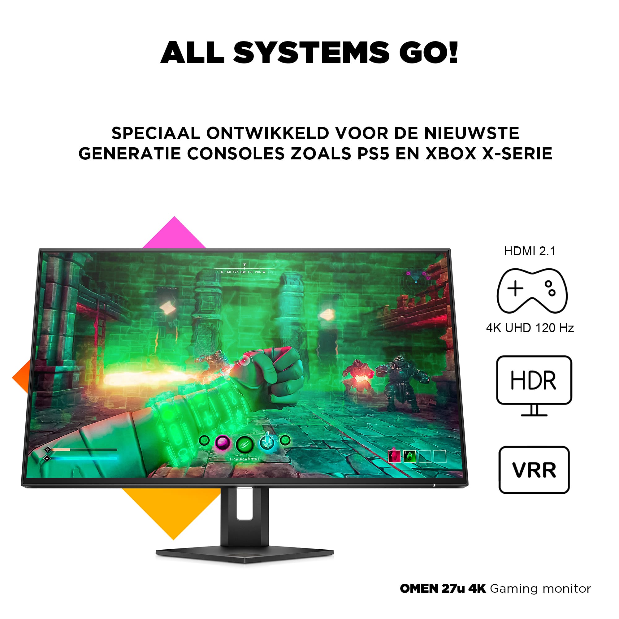 HP OMEN 27u 4K Gaming Monitor - Afbeelding 2