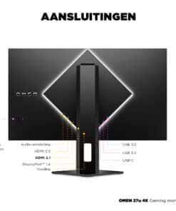 HP OMEN 27u 4K Gaming Monitor - Afbeelding 4