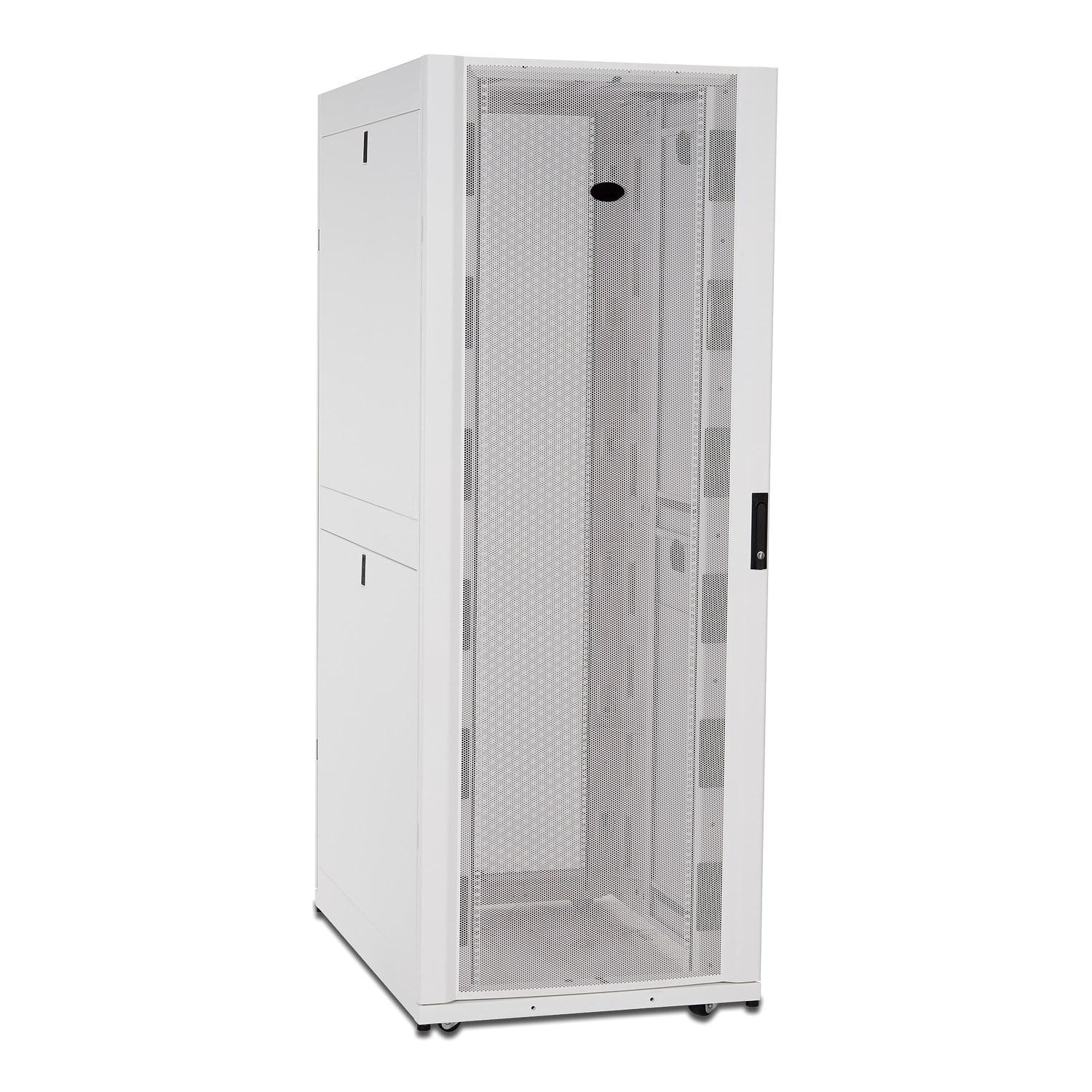 APC NetShelter SX 42U 750mm brede x 1070mm diepe behuizing met zijden, wit - Afbeelding 2