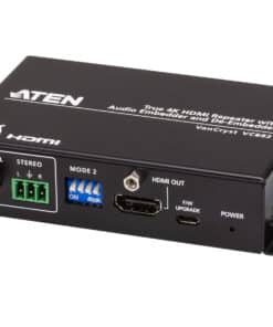 ATEN True 4K HDMI Repeater met audio-integratie en -deïntegratie
