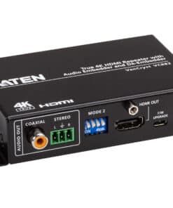 ATEN True 4K HDMI Repeater met audio-integratie en -deïntegratie - Afbeelding 4