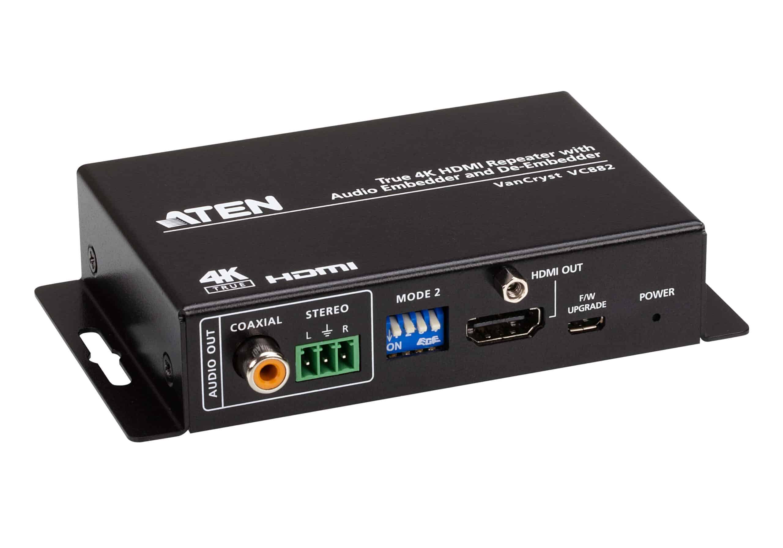 ATEN True 4K HDMI Repeater met audio-integratie en -deïntegratie - Afbeelding 4