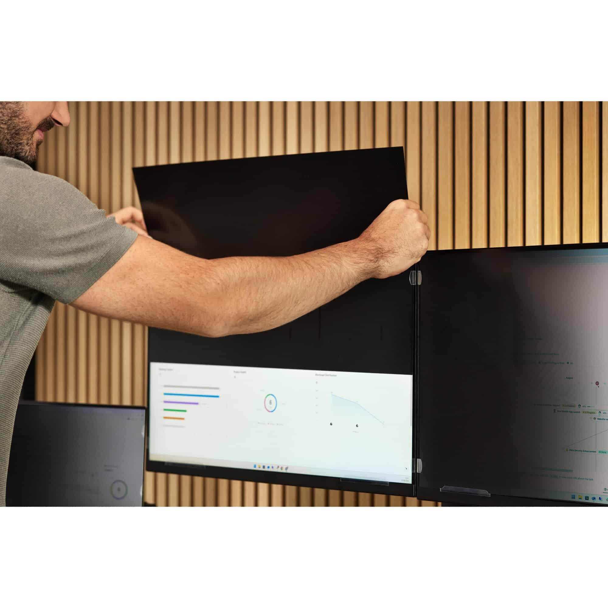Kensington 2-way Removable Privacy Screen Filter voor 27" Monitors 16:9 - Afbeelding 3