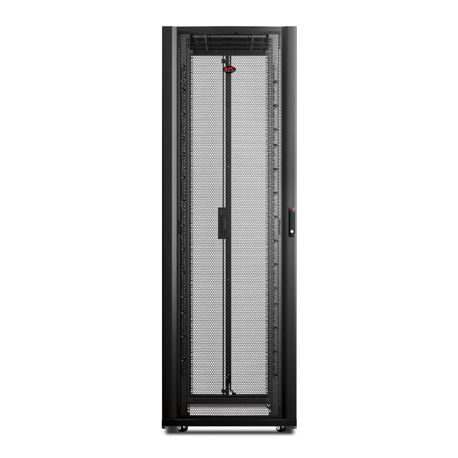 APC NetShelter SX 48U 750mm brede x 1200mm diepe netwerkbehuizing met zijden, zwart