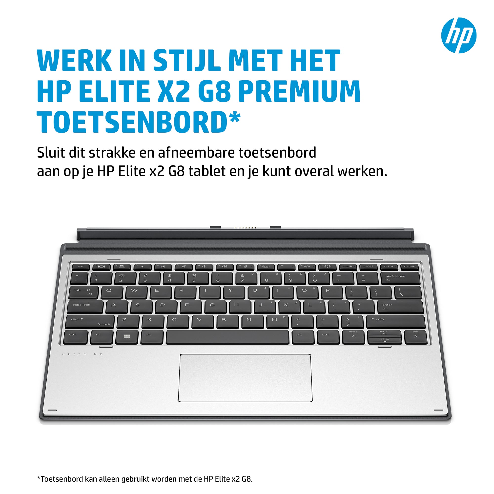 HP Elite x2 G8 Premium toetsenbord - Afbeelding 3