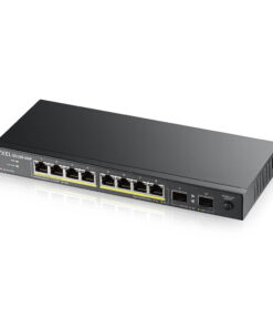 Zyxel GS1100-10HP v2 Unmanaged Gigabit Ethernet (10/100/1000) Power over Ethernet (PoE) Zwart