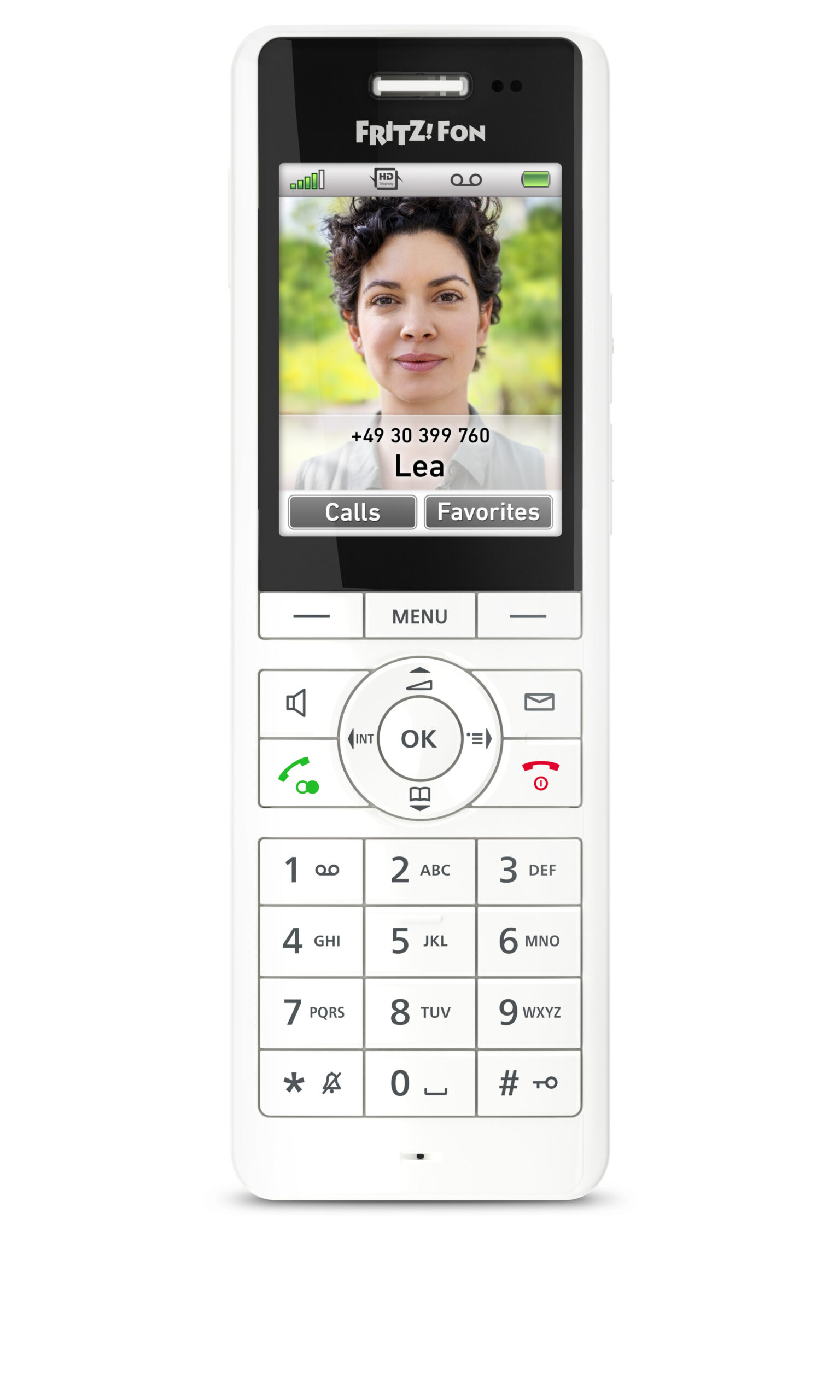 Fon FRITZ! X6 DECT-telefoon Nummerherkenning Wit - Afbeelding 5