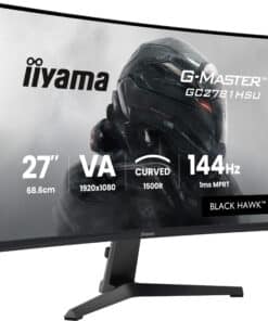 iiyama G-MASTER GC2781HSU-B1 computer monitor 68,6 cm (27") 1920 x 1080 Pixels Full HD LCD Zwart - Afbeelding 2