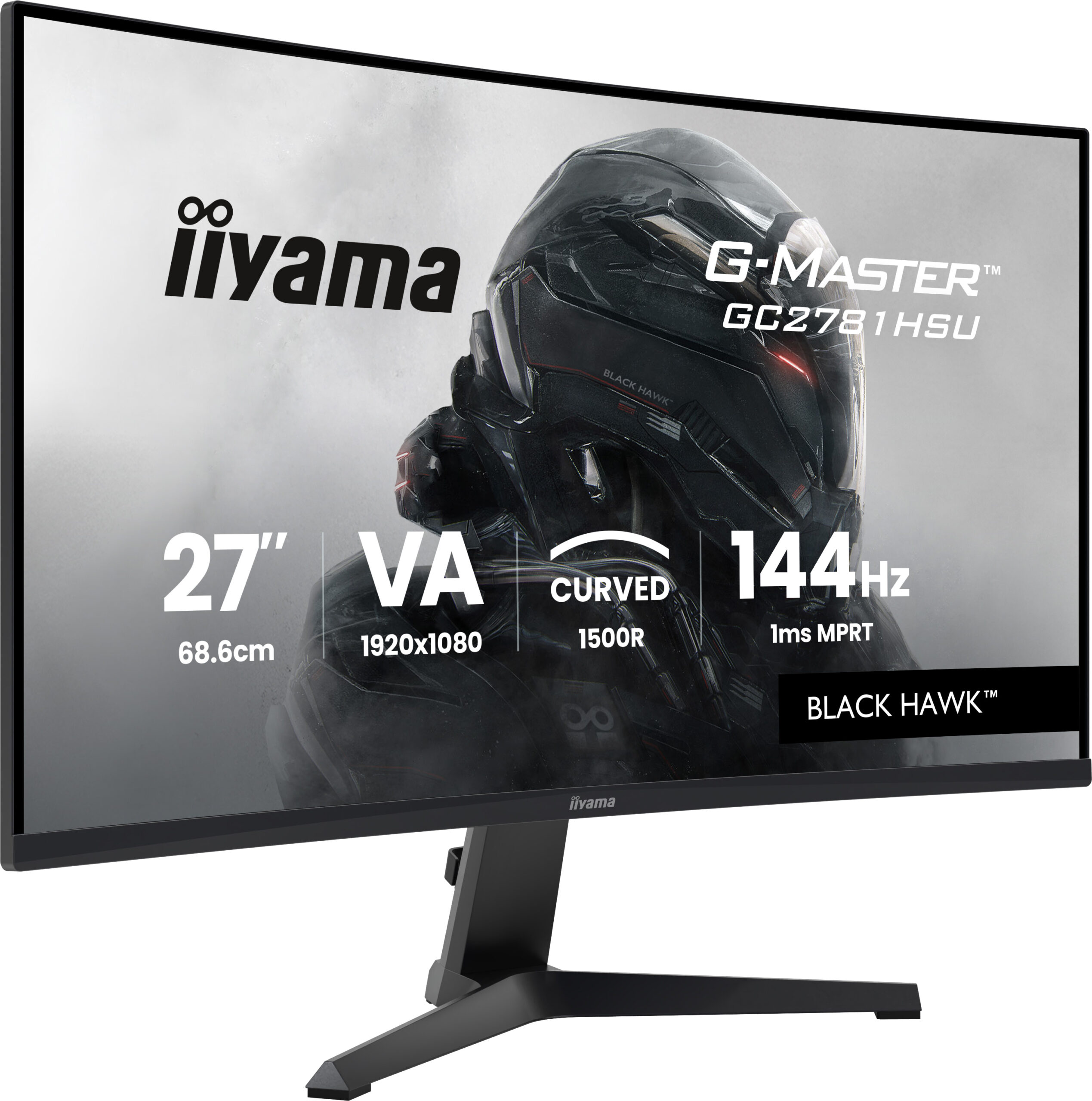 iiyama G-MASTER GC2781HSU-B1 computer monitor 68,6 cm (27") 1920 x 1080 Pixels Full HD LCD Zwart - Afbeelding 2