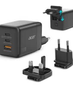 Acer HP.DSCAB.019 oplader voor mobiele apparatuur Universeel Zwart AC Snel opladen Binnen