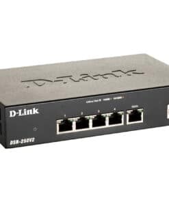 D-Link DSR-250V2 draadloze router Gigabit Ethernet Zwart - Afbeelding 2