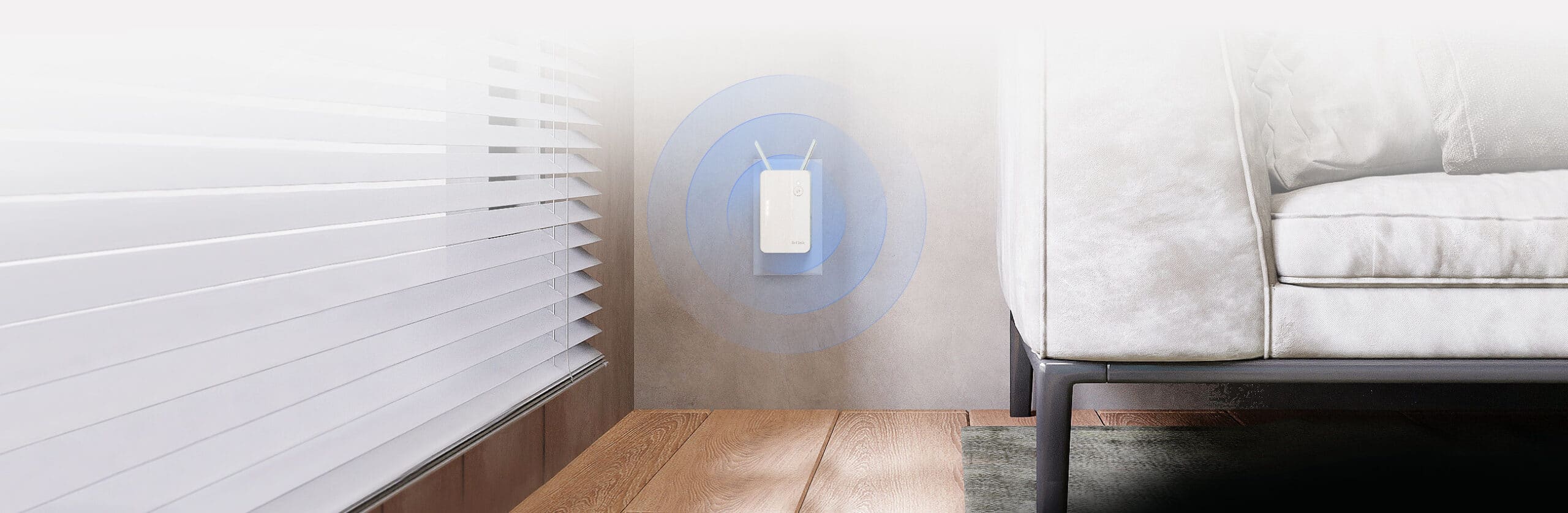 D-Link E15/E netwerkextender Netwerkzender Wit 10, 100, 1000 Mbit/s
