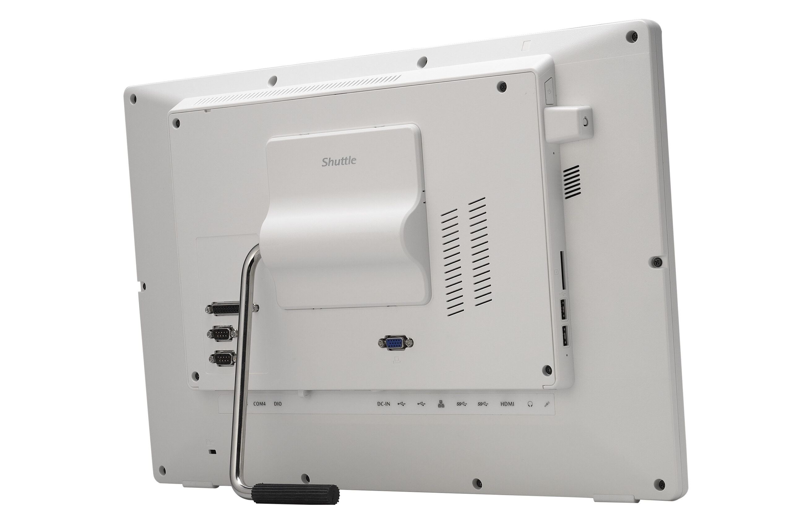 Shuttle All-In-One Barebone P92U, 19.5" Multi-Touch-Screen, Celeron 5205U, Wifi, IP54, ventilatorloos , 24/7 permanent gebruik - Afbeelding 5