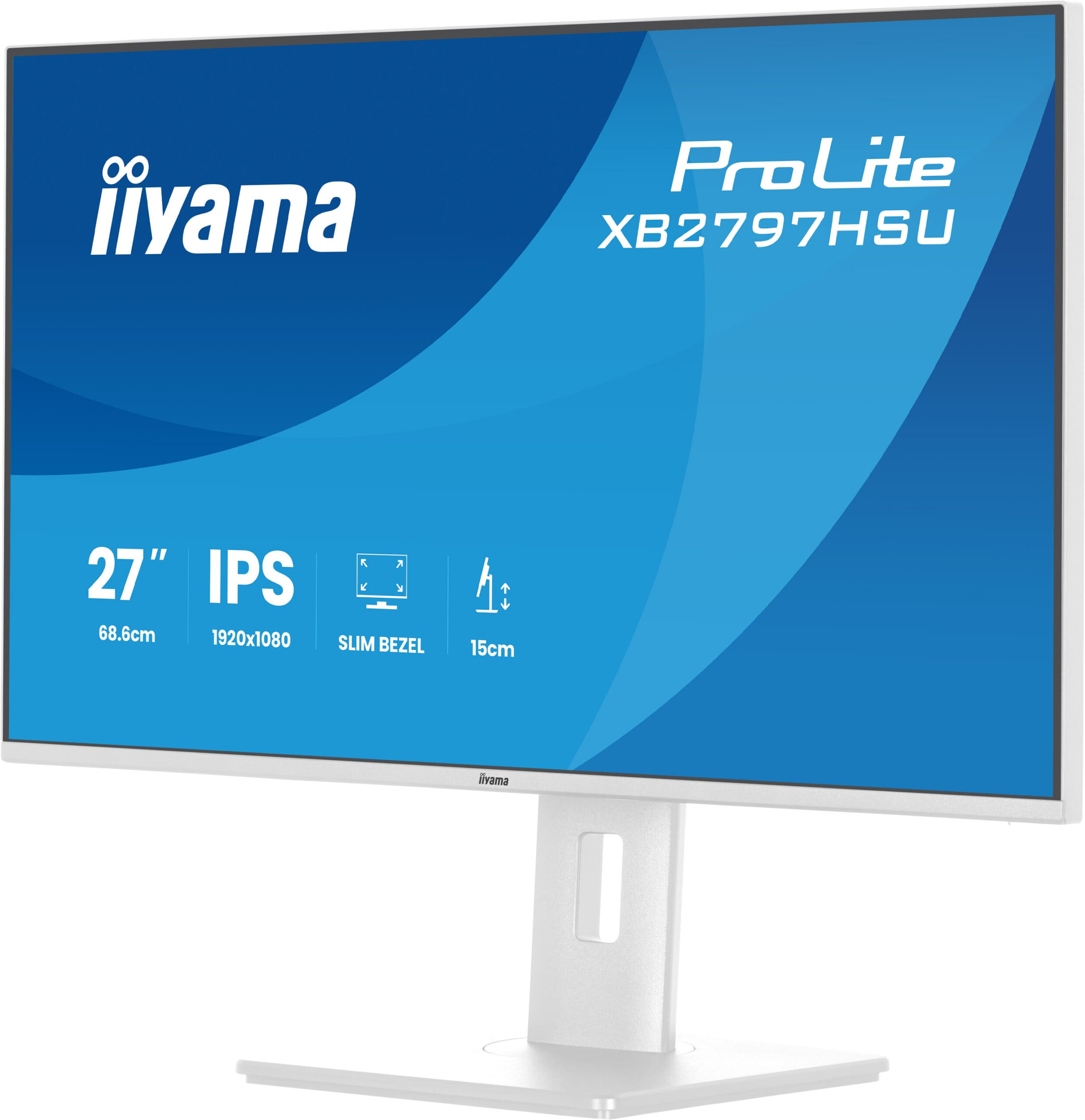 iiyama ProLite XB2797HSU-W1 computer monitor 68,6 cm (27") 1920 x 1080 Pixels Full HD LED Wit - Afbeelding 6