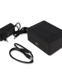 ACT 2,5" en 3,5" SATA dual HDD/SSD dockingstation, USB 3.2 Gen1 - Afbeelding 4