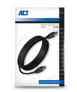 ACT 1,5 meter HDMI High Speed video kabel v2.0 HDMI-A male - HDMI-A male - Afbeelding 3