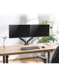 ACT Monitorarm 32" office met gasveer, 2 schermen - Afbeelding 8