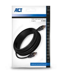 ACT 5 meter HDMI High Speed video kabel v2.0 HDMI-A male - HDMI-A male - Afbeelding 2