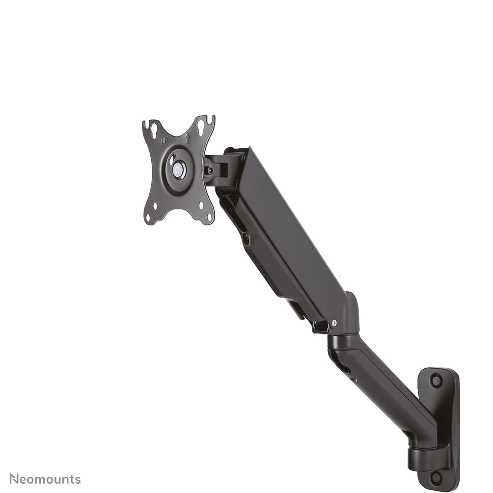 Neomounts WL70-450BL11 Wall mounted gas spring monitor arm, 3 pivots, VESA 100x100mm - Afbeelding 3