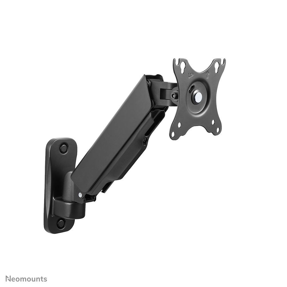 Neomounts WL70-440BL11 wall mounted gas spring monitor arm, 2 pivots, VESA 100x100mm - Afbeelding 4