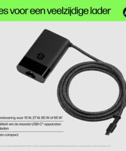HP USB-C 65W-laptoplader - Afbeelding 6