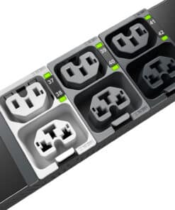 APC APDU10150SM - Switched & Metered-by-Outlet, 0U, 32A, 230V, 20x C13/15 + 20x C13/15/19/21, IEC309 32A stekker - Afbeelding 3