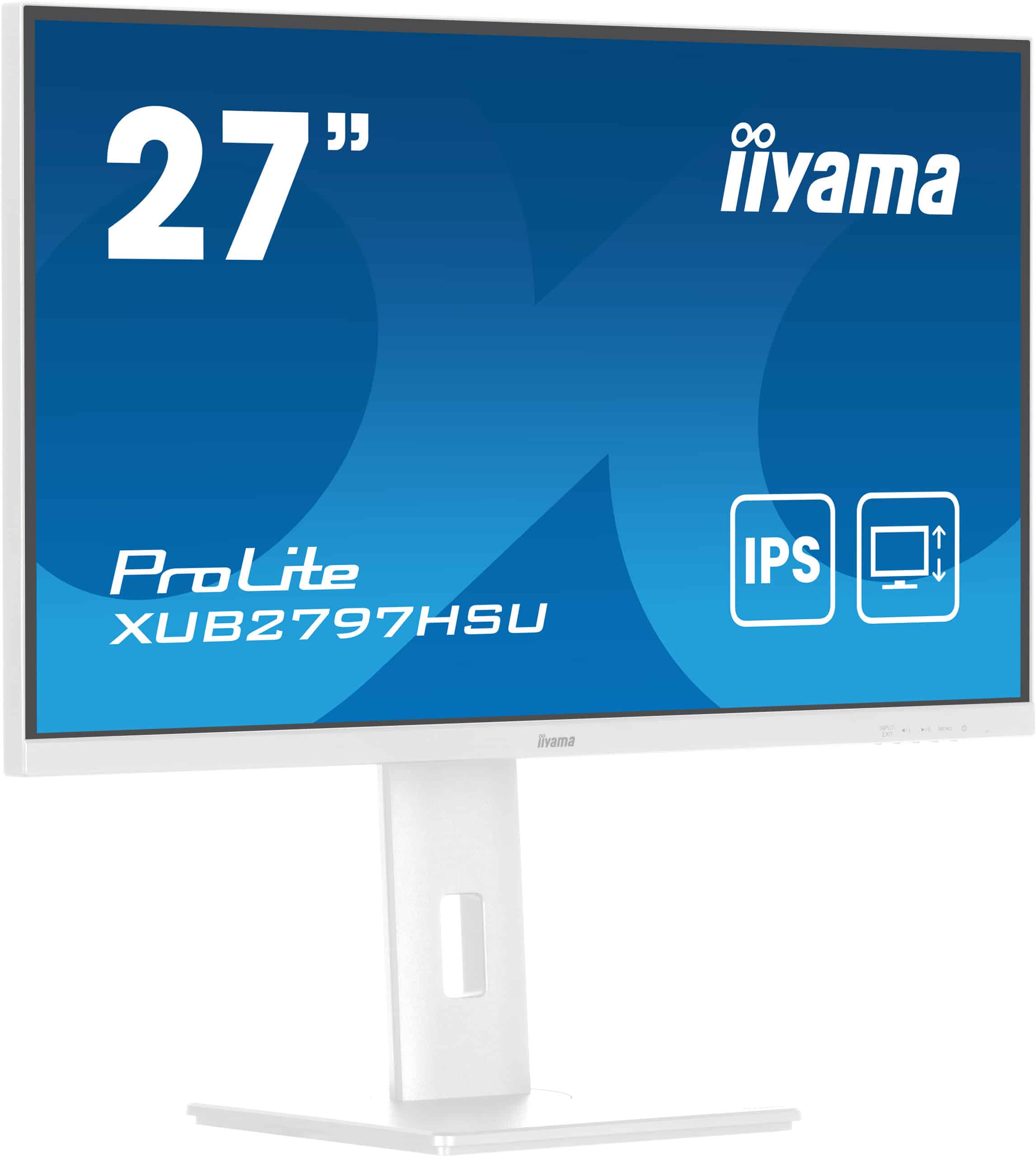 iiyama ProLite XUB2797HSU-W2 computer monitor 68,6 cm (27") 1920 x 1080 Pixels Full HD LED Wit - Afbeelding 4