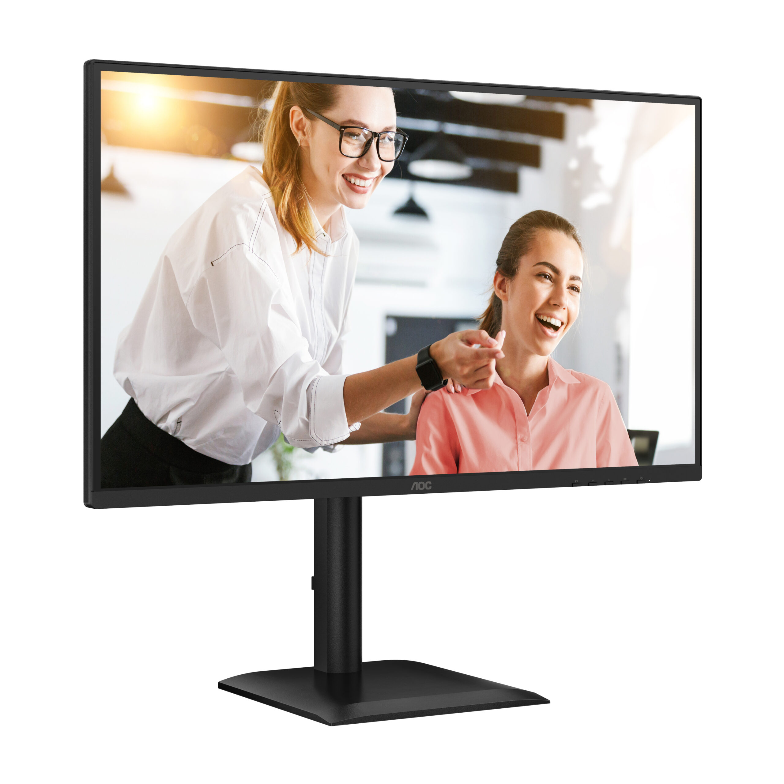 AOC E4 Q27E4CV computer monitor 68,6 cm (27") 2560 x 1440 Pixels Quad HD LED Zwart - Afbeelding 7