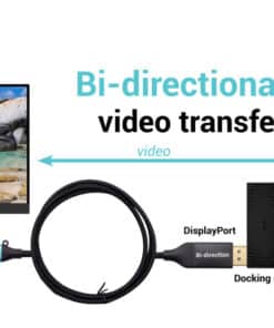 i-tec USB-C DisplayPort Bi-Directional Cable Adapter 8K/30Hz 150cm - Afbeelding 2