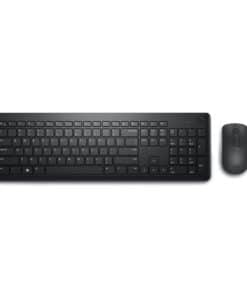 DELL KM3322W toetsenbord Inclusief muis Kantoor RF Draadloos AZERTY Belgisch Zwart