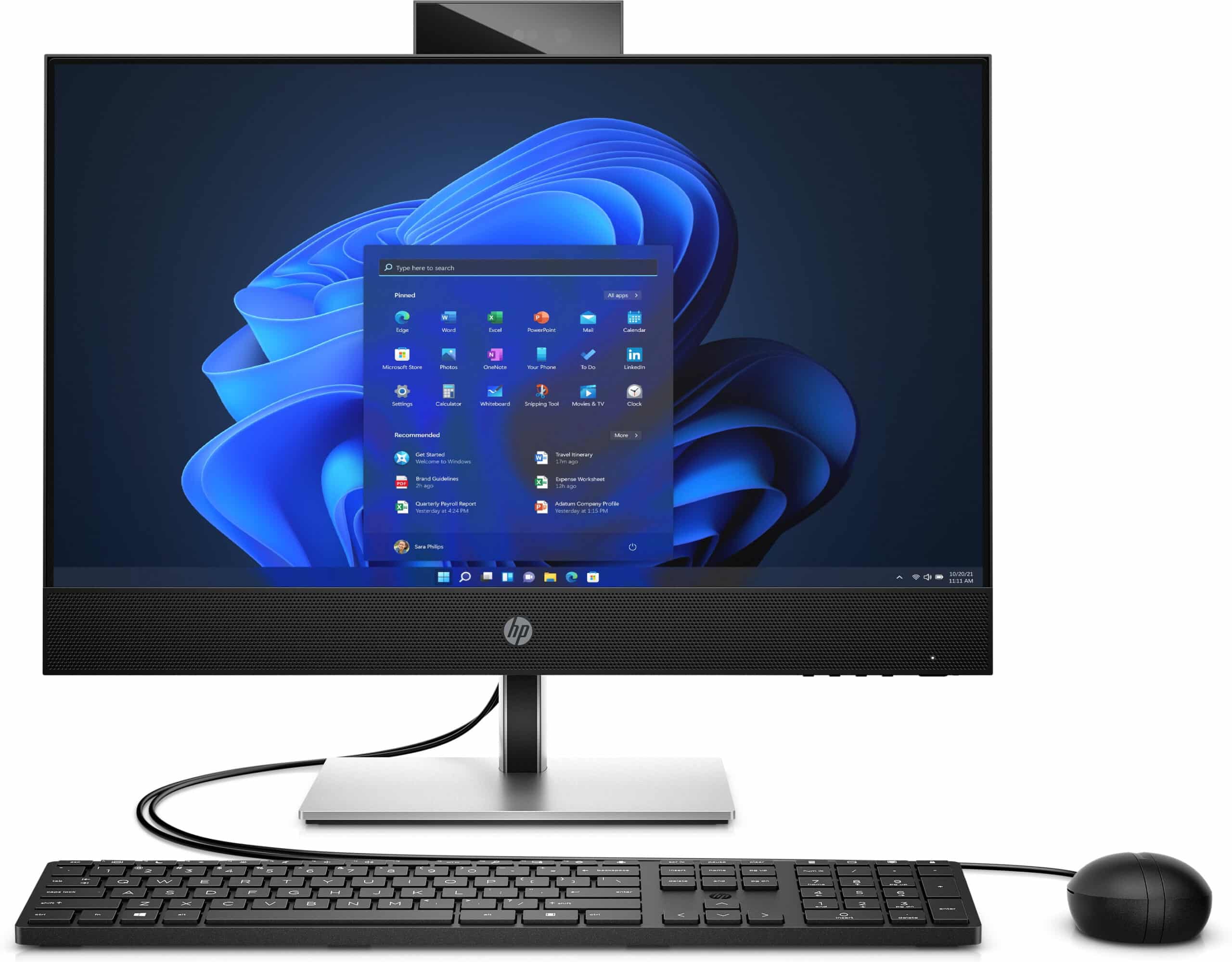 HP ProOne 440 G9P Touch -AiO i5-14500T 16GB DDR5 512GB M.2 SSD Value 1Yr Wty|2Yr Service Extension NBD Onsite1Yr Wolf Pro Security AZERTY BE