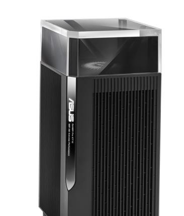 ASUS ZenWiFi Pro ET12 Tri-band (2,4 GHz / 5 GHz / 6 GHz) Wi-Fi 6E (802.11ax) Zwart 3 Intern - Afbeelding 2