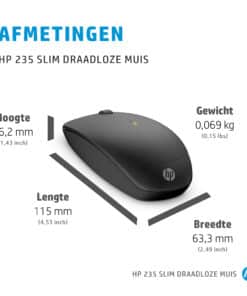 HP 235 Slim draadloze muis - Afbeelding 2